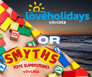 €500 SMYTHS or HOLIDAY