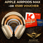 WIN APPLE AIRPODS MAX - €500 voucher